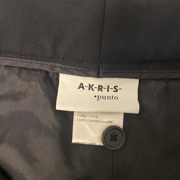 A-K-R-I-S-punto wool blend pants - Picture 5 of 8